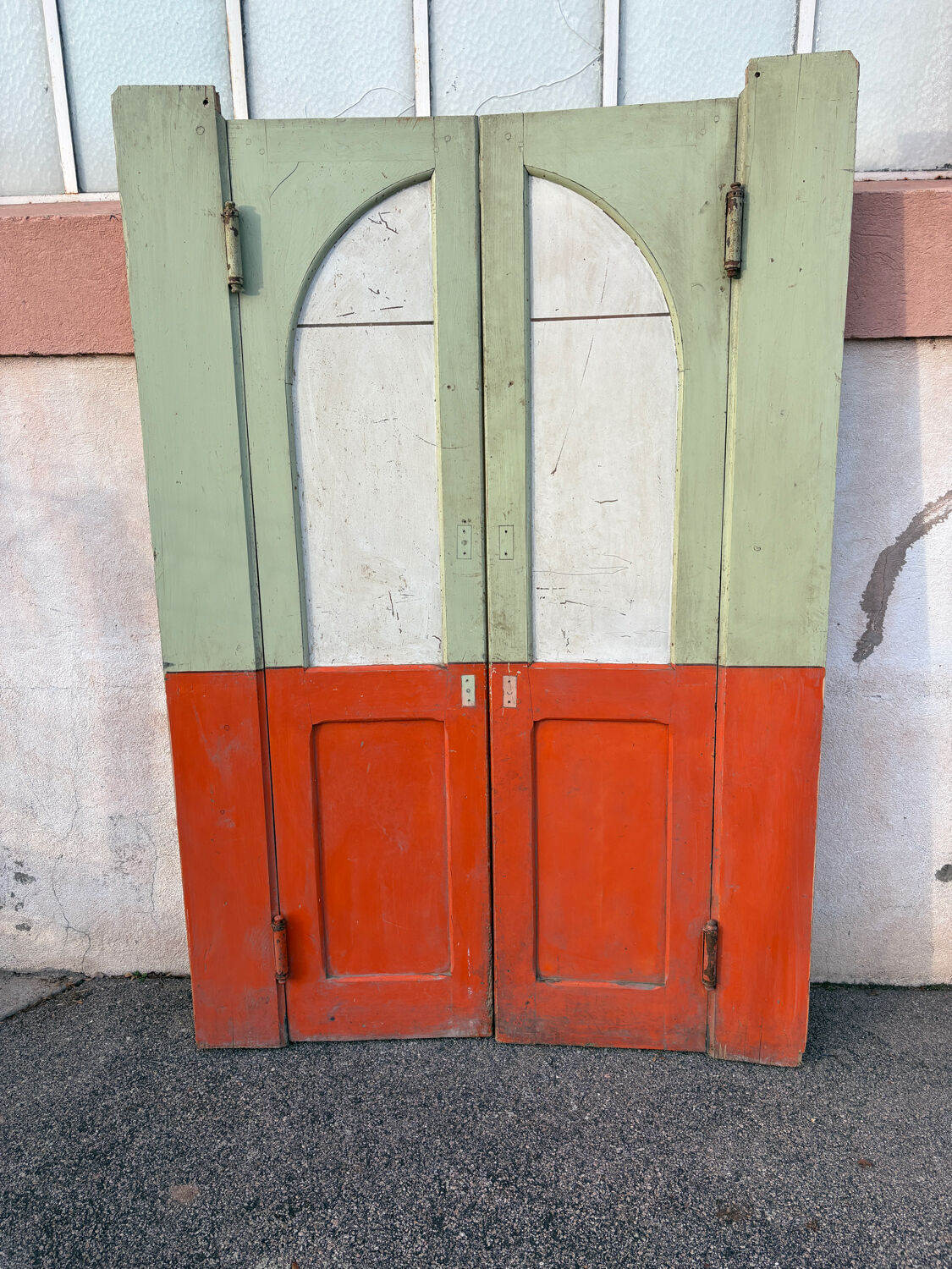 Double door, western hinges