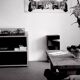 Large black and white artworks / photo collage (160x50)
 feet