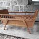 Child bed, compass feet, 50s