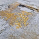 Abstract painting table