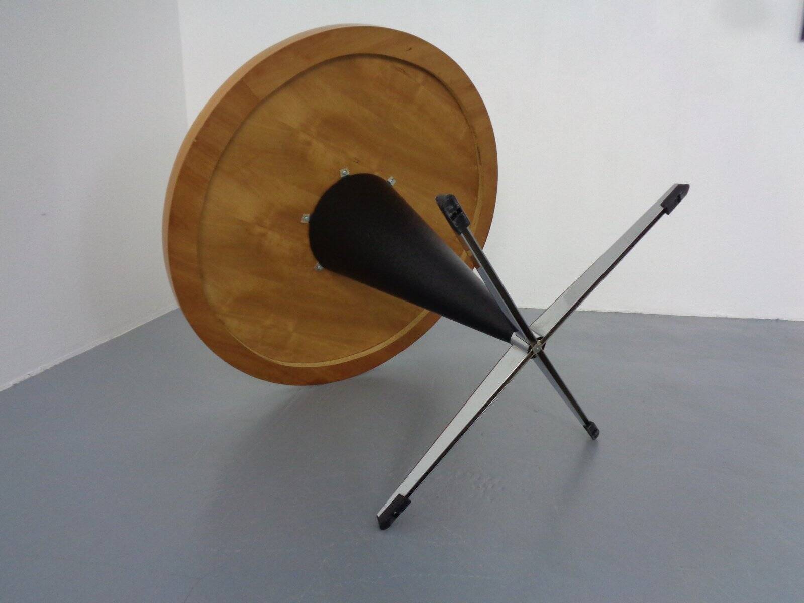 Early Cone Table by Verner Panton for Plus-Linje, 1950s