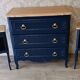 Louis XV style chest of drawers and bedside tables set