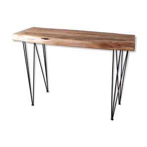Console en bois avec