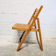 Chaise pliante en bois