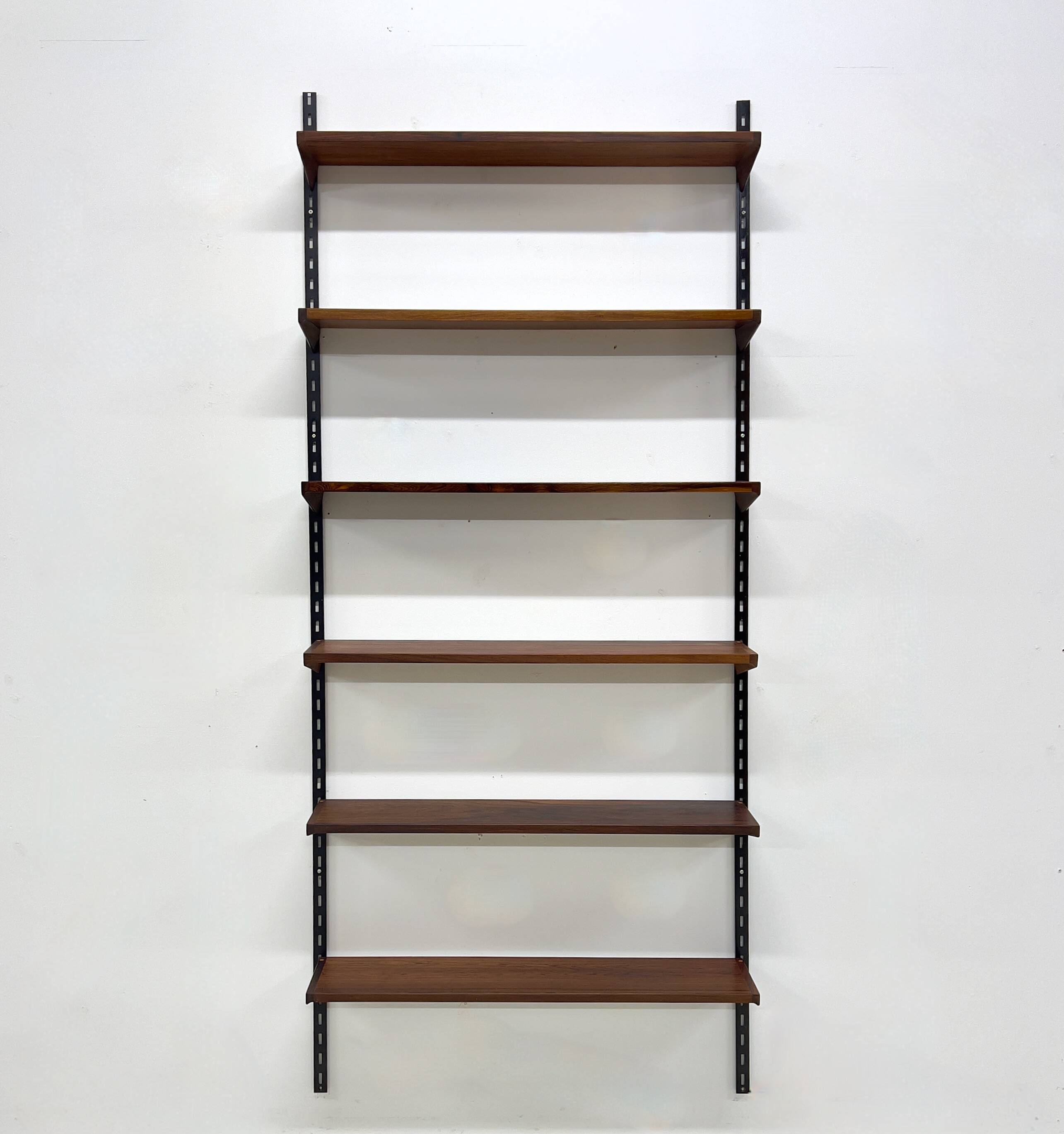 Rosewood Shelves By Kai Kristiansen For Feldballes, 1960s.