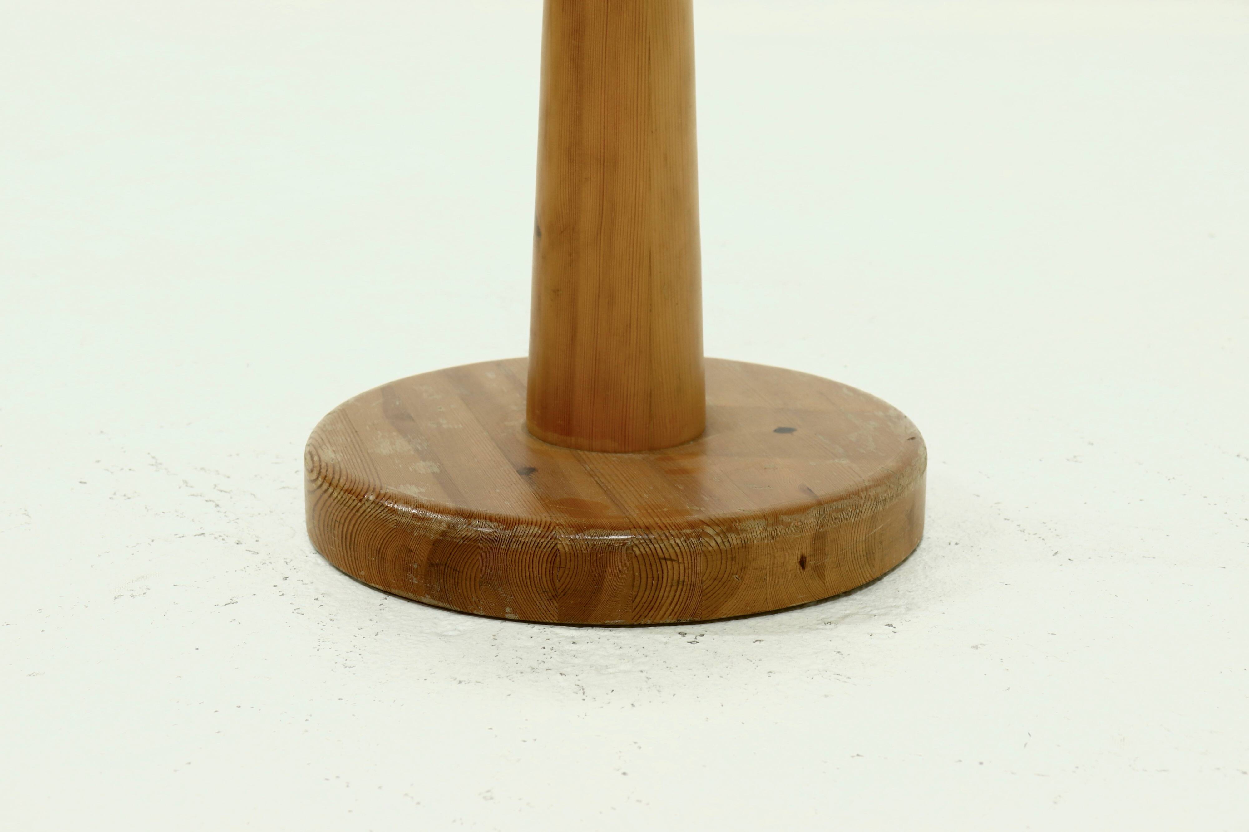 Pine Stool by Rainer Daumiller for Hirtshals Savværk Denmark 1970s