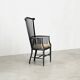 Chaise à dossier haut du 19ème siècle