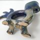 Paire de vases zoomorphes vintage
