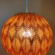 Vintage knit lampshade pendant lamp