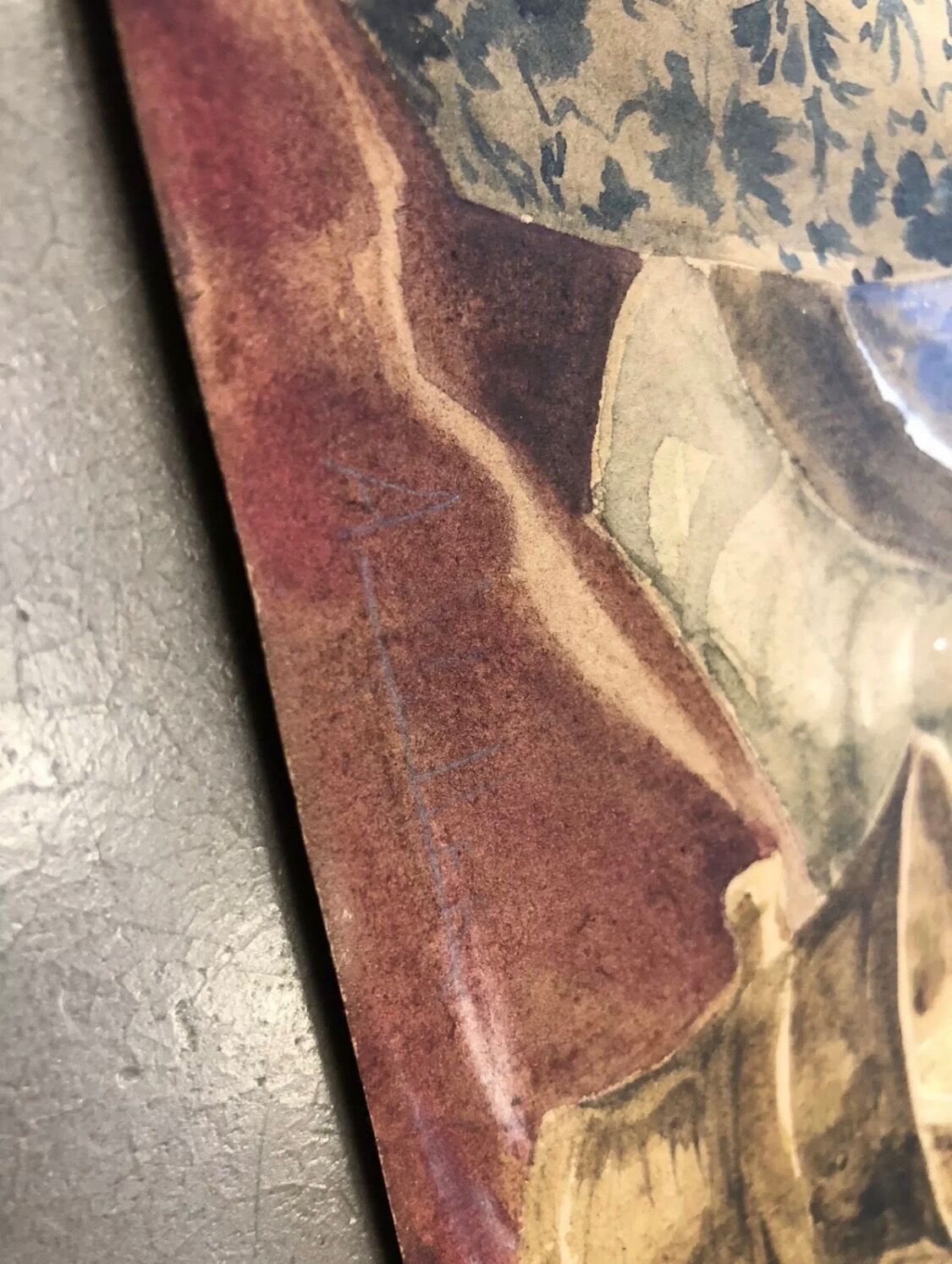 Tableau peinture alfredo müller nature morte still life