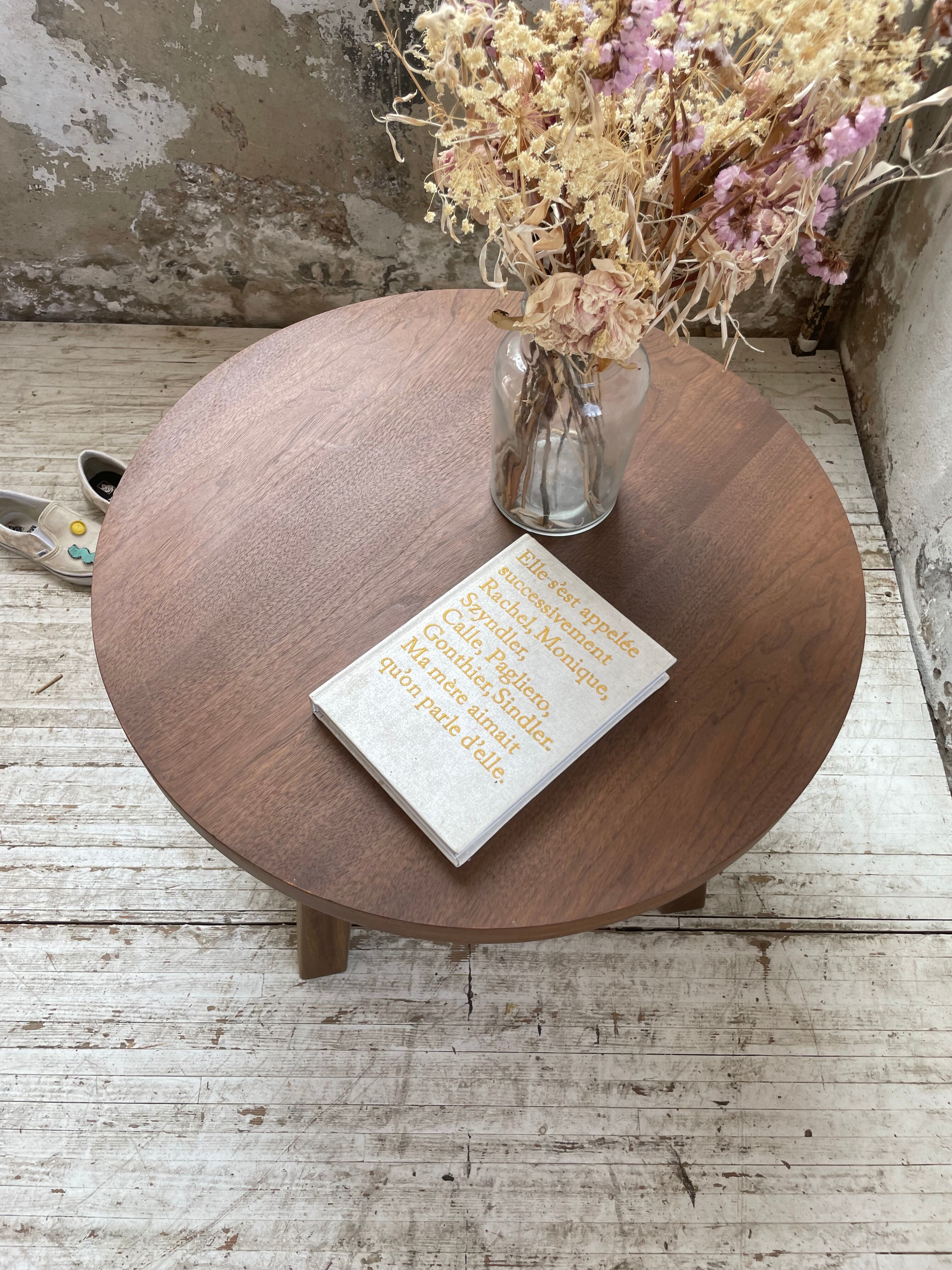 Elm coffee table 50s