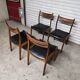 Vintage Scandinavian chairs Gessef teak 1960