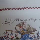 Plat ancien st-clement  la marseillaise 5000 exemplaire n°504