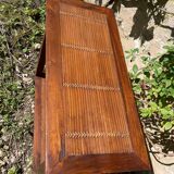 Table d’appoint / console en bois style indonésien