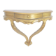 Wall console / gold shelf with drawer