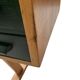 Bureau vintage des années 1960, design de bureau compact