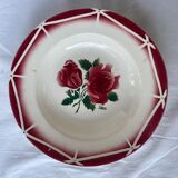 Lot 6 plates Digoin Sarreguemines