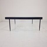 Janni Van Pelt "G4A" Coffee Table in Steel and Glass, Netherlands 1958