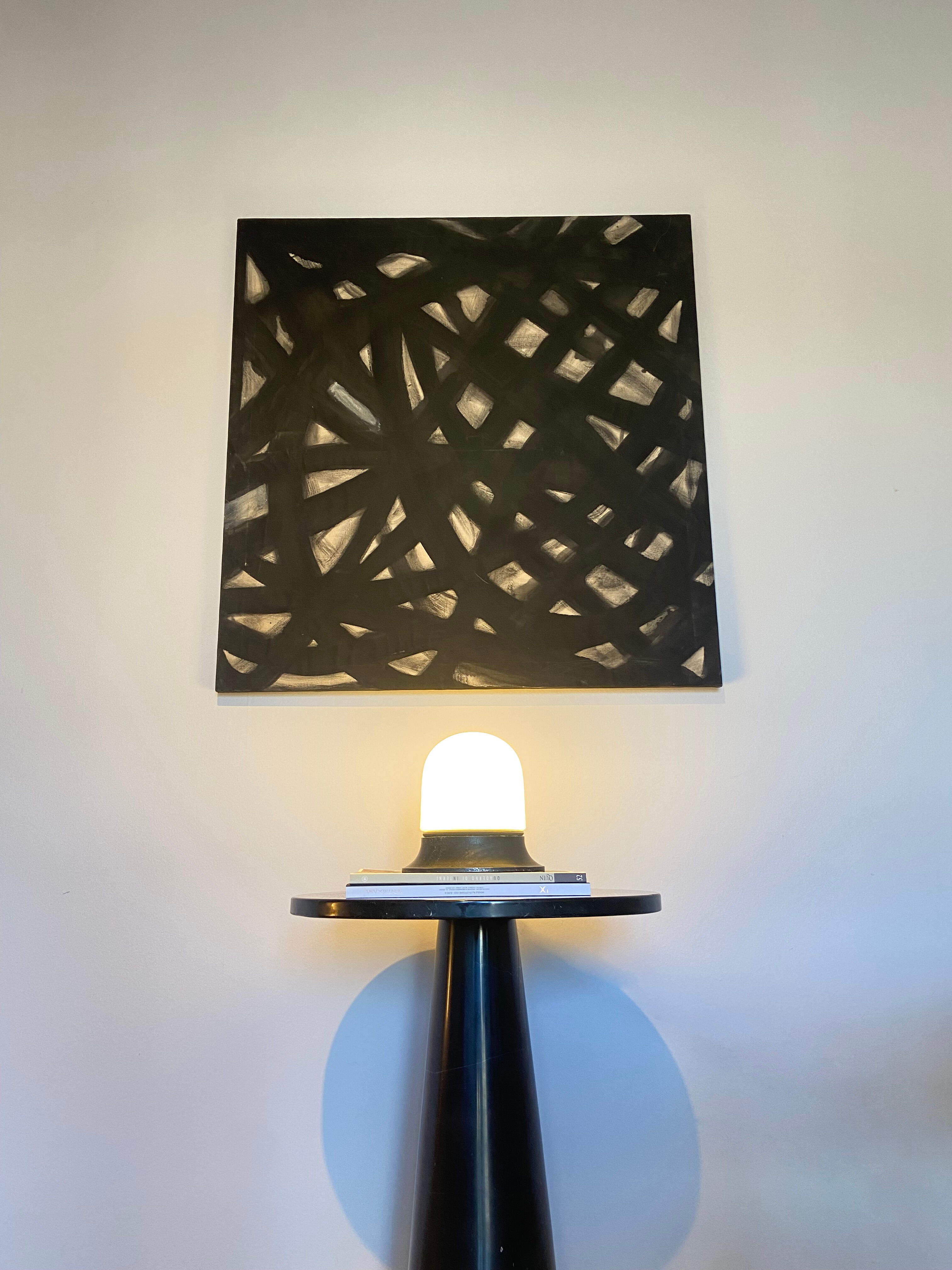 Set of 4 lamps artemide, italy 1970s