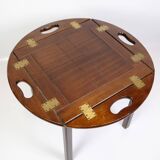 Butler Table Made In Mahogany From 1960s