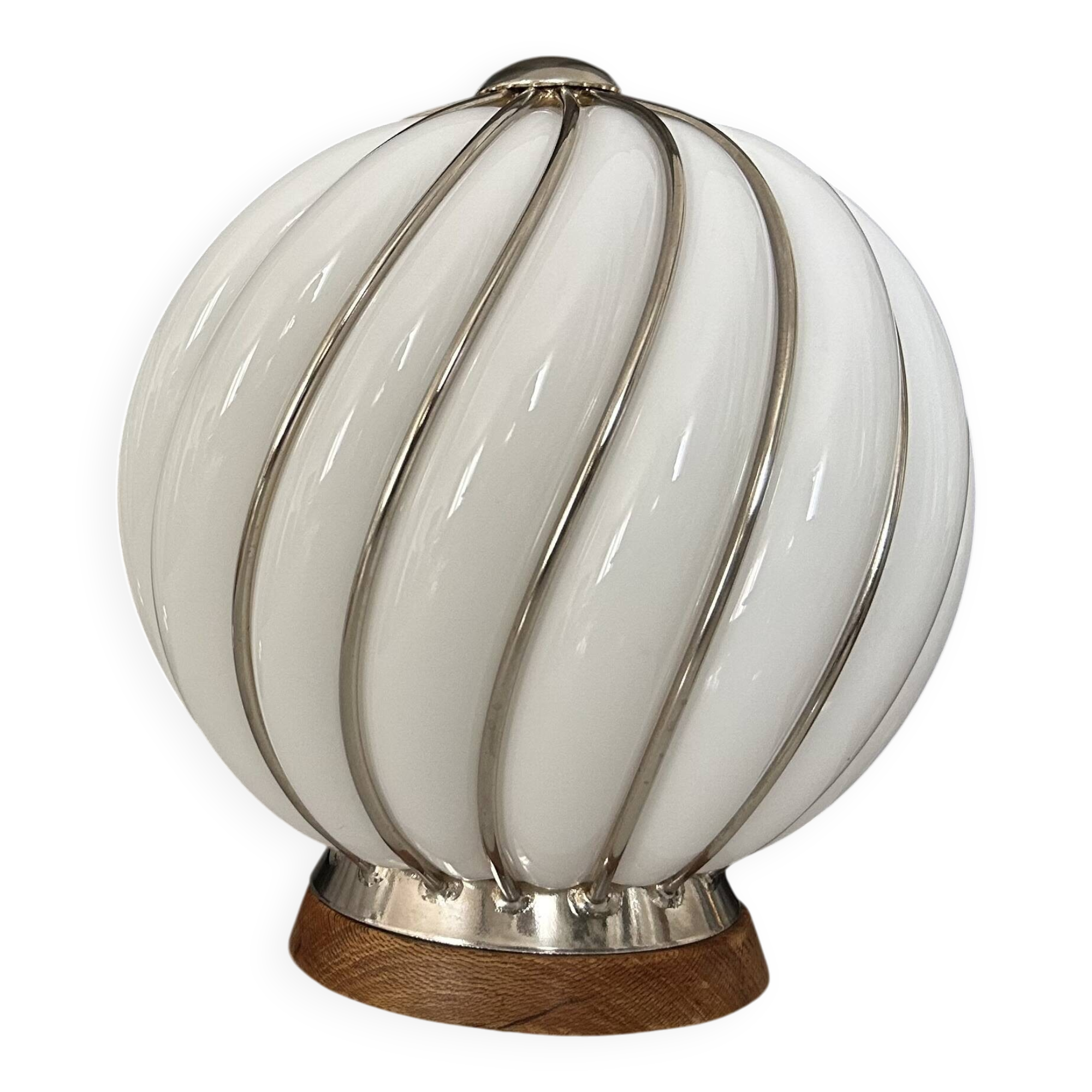 Lampe Adolf Loos, verre de Murano
