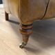 Set of 2 leather club chairs