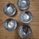 Vintage ice cream bowls in 18/10 stainless steel