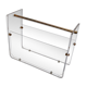 Vintage Plexiglas magazine holder