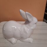 White porcelain rabbit