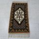 Tunisian Wool Rug Handmade in Traditional Anatolian Turkish Style