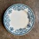 Léon Graves cake plate in earthenware, "Marie-Louise" service.