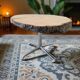 Vintage sturdy coffee table / coffee table with solid top