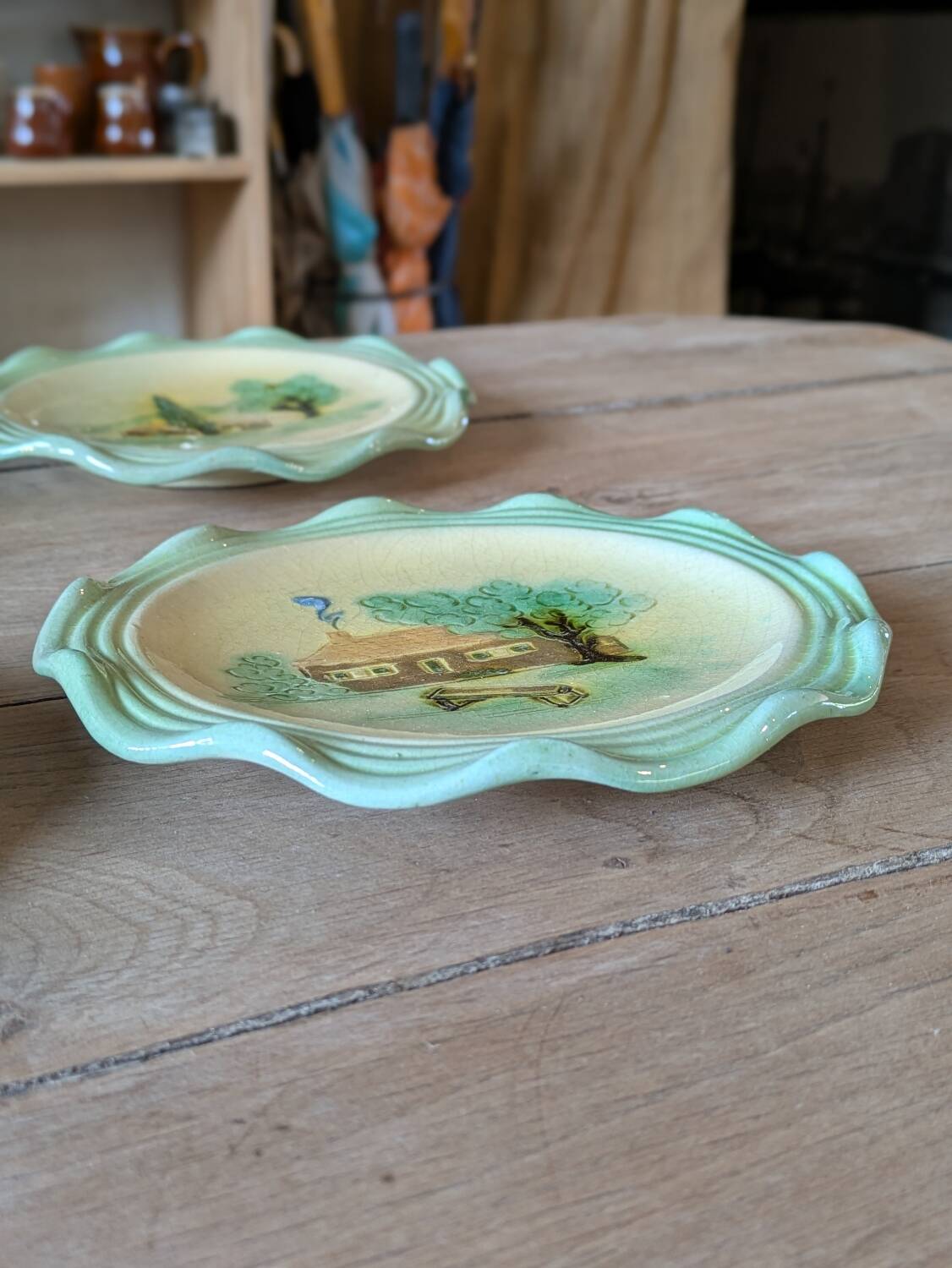 Vallauris dessert plates