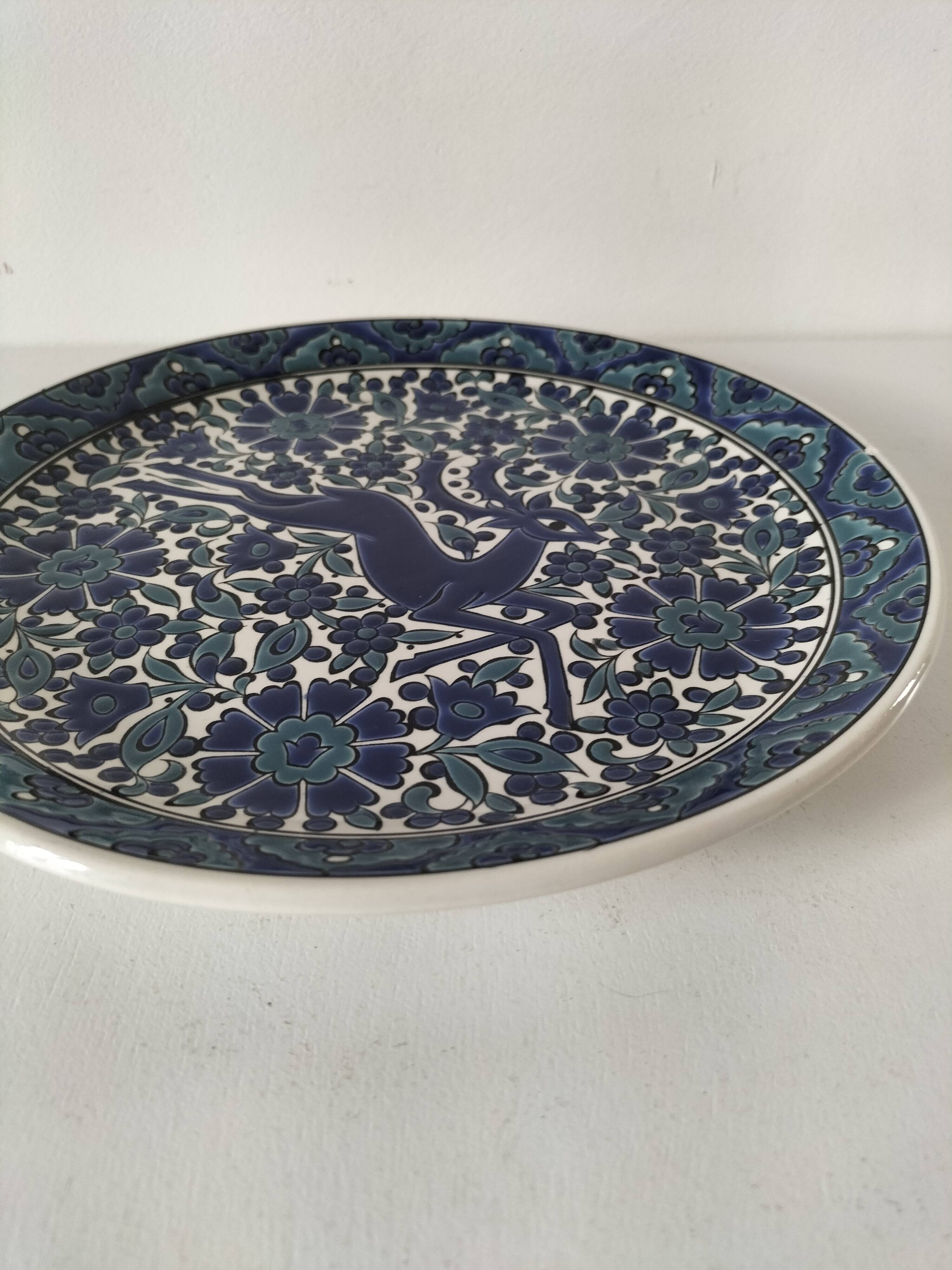 Rhodes hand painted plate