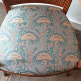 Wooden armchair and cannage