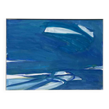 Dutch art work, Paul Overhaus ‘Sea nr. 5’, dated 1977