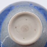 Signed ceramic vase with crystallization effect