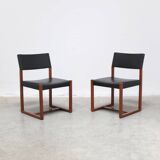 Pair of side chairs by Alfred Hendrickx for Belform, 1960s