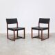 Pair of side chairs by Alfred Hendrickx for Belform, 1960s