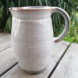 Glazed sandstone pitcher