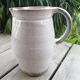 Glazed sandstone pitcher
