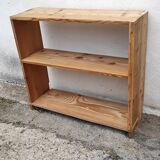 Workshop furniture shelves old wood shelving vintage industrial fir
