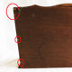 Plywood wall shelf