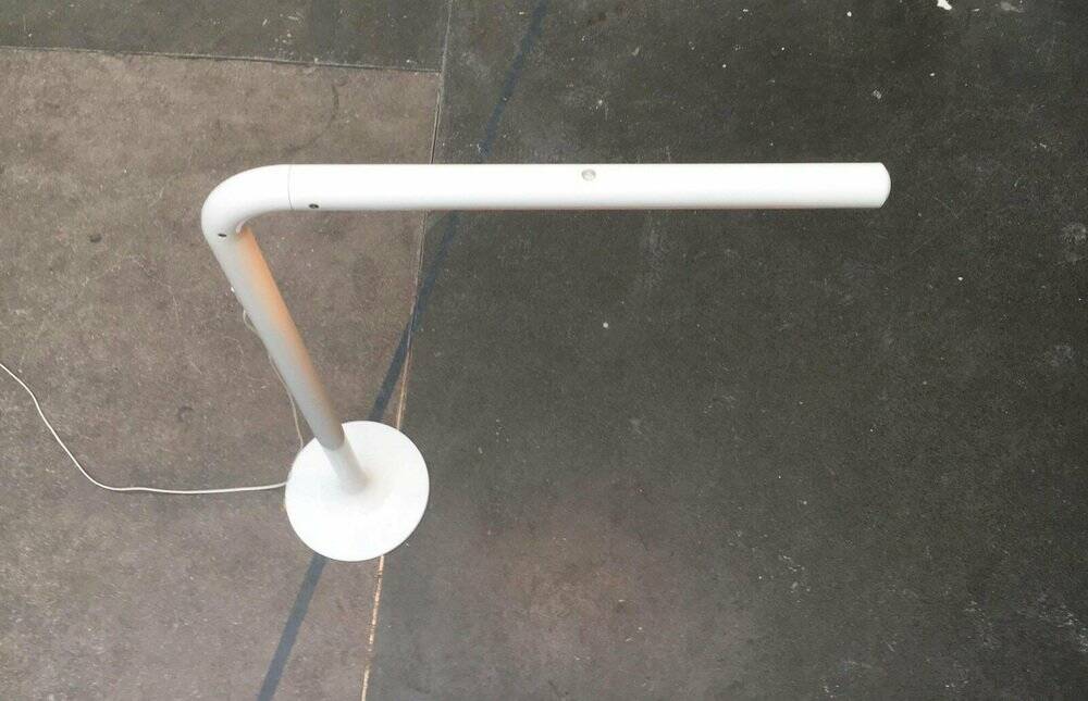 Floor lamp with a tube design from the Swedish Space Age mid-century by Anders Pehrson for Ateljé Lyktan, 1960s.