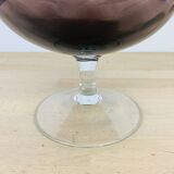 Italian Empoli vase purple glass 30 cm