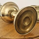 Lampe style art nouveau laiton