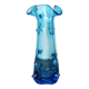 Blue seguso vase in murano glass, italy, 1970
