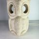 Lampe Albert Tormos en Pierre Sculpture Hibou ou chouette France 1960/70