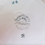 Set of 6 vintage soup plates from Grimaud Strasbourg, Poitiers model, porcelain