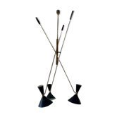 Vintage 3-arm chandelier